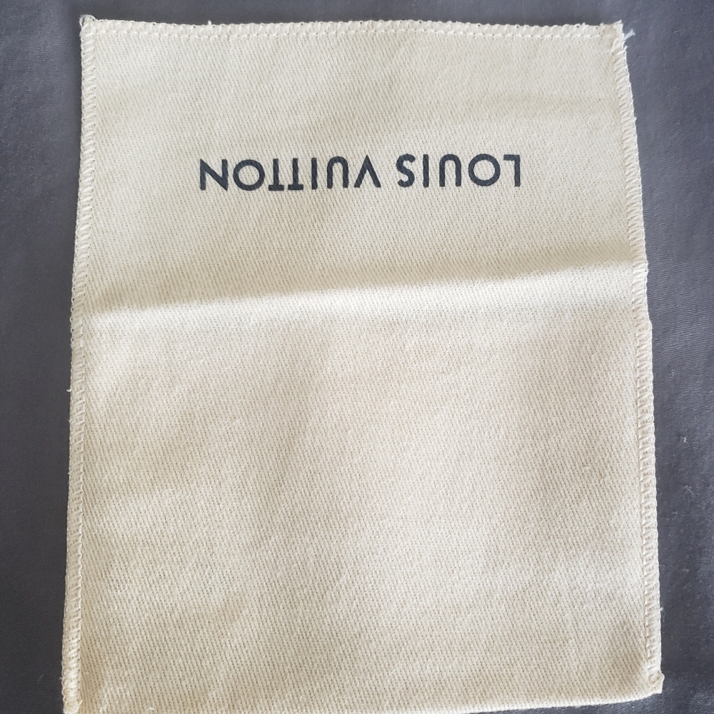 UNUSED Authentic Small SLG Louis Vuitton Cotton Dust Bag - Picture 2 of 4